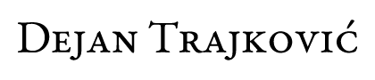Dejan Trajković Dejan Trajković Logo